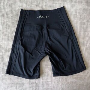 Alphalete Jet Black Performance Shorts